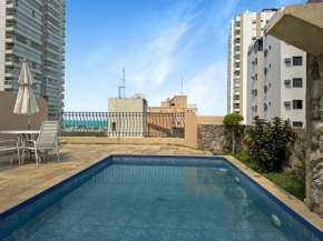 300m Praia Piscina Jeronimo 3 Qts 1 suite